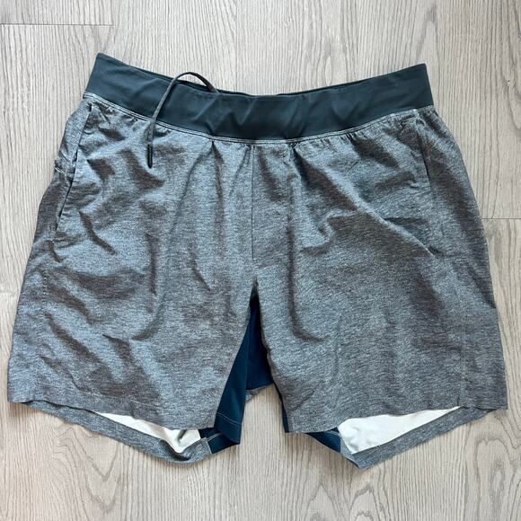 Lululemon men's shorts gray XL - Picture 1 of 4